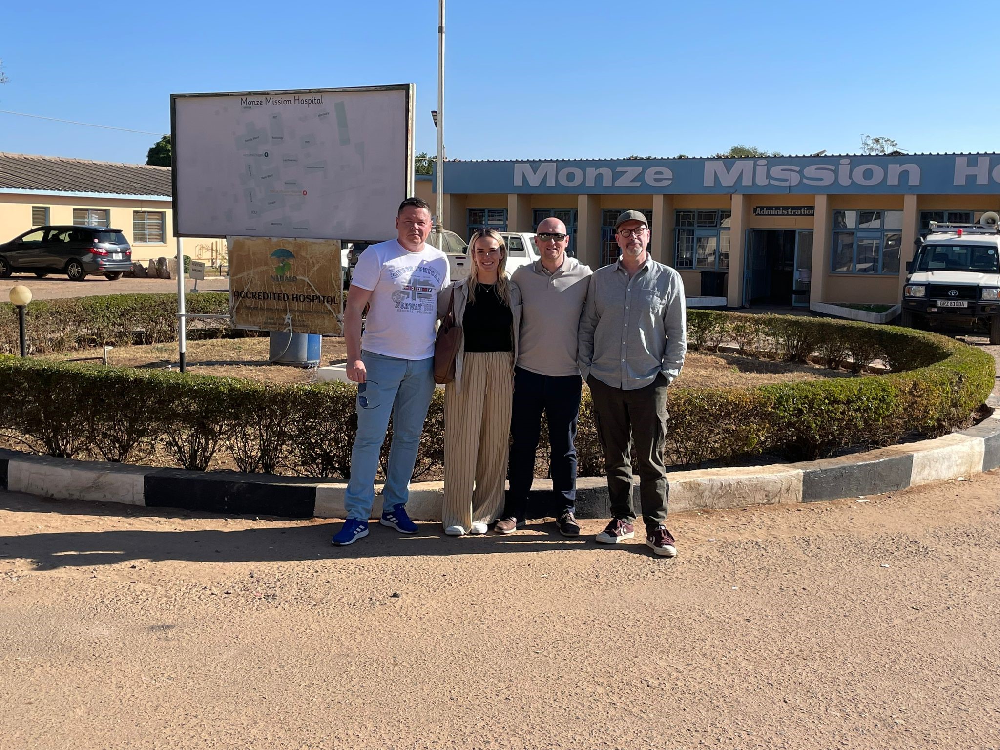 Hospital beds delivered as part of the EQUALS initiative